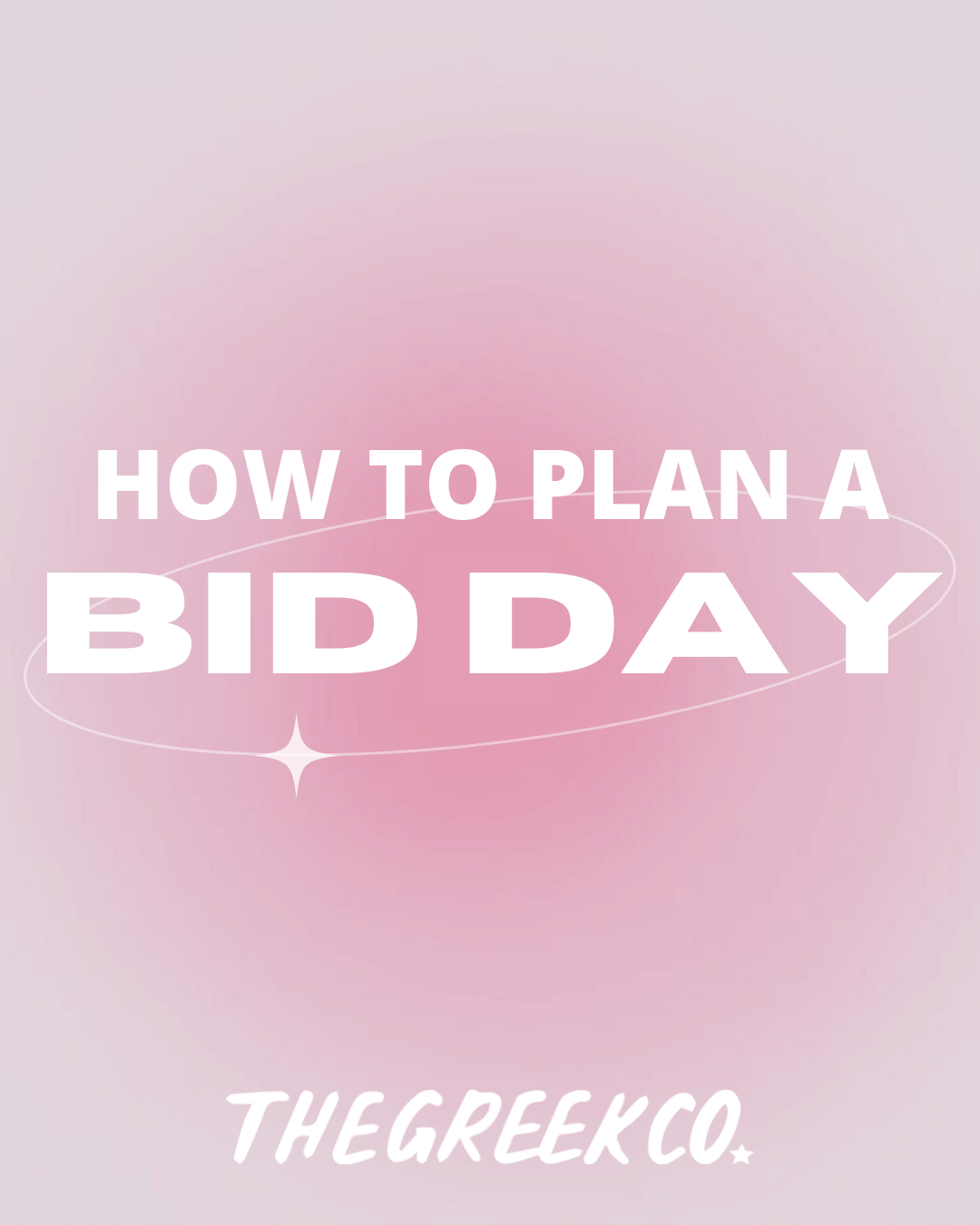 How to Plan a Sorority Bid Day - The Greek Co. Blog Post