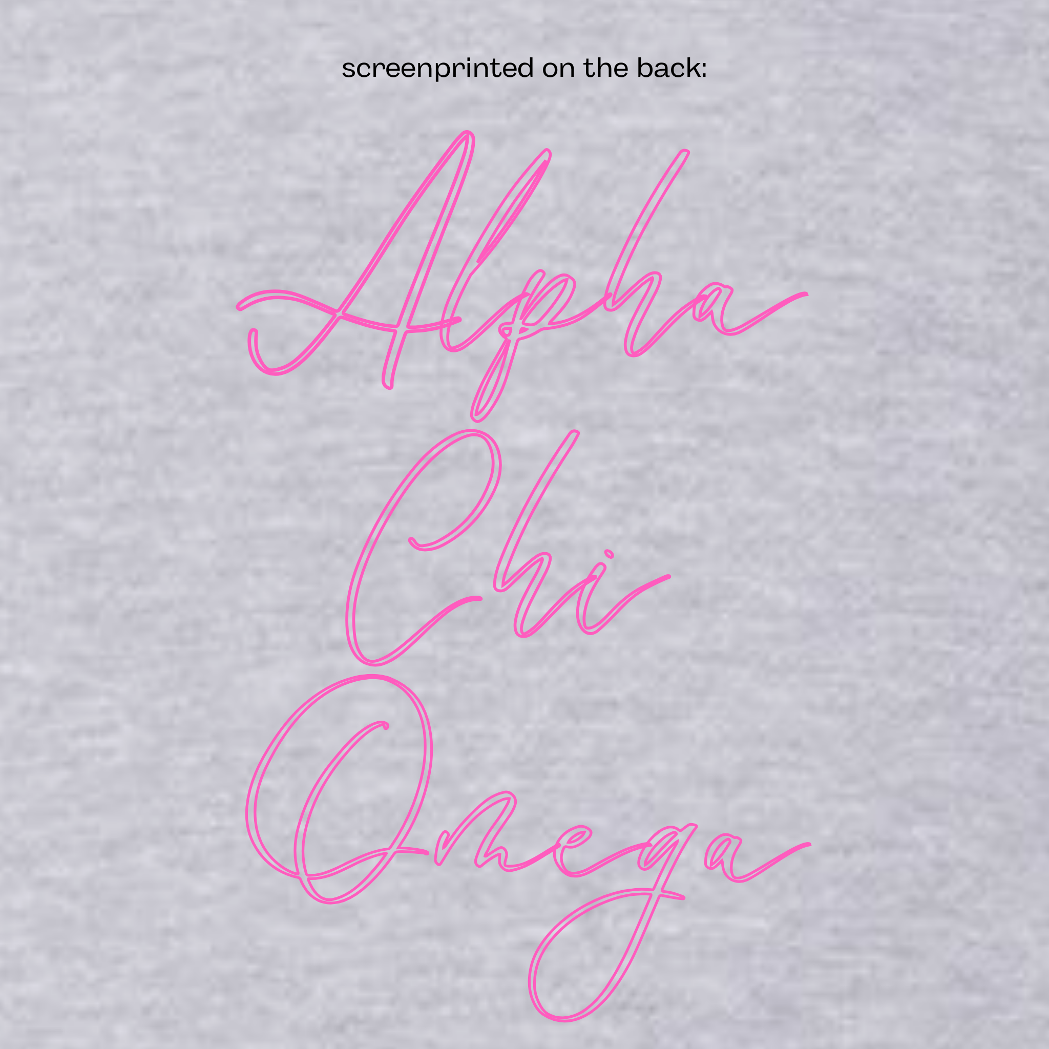 The Greek Co x @CorrineKuznik - Alpha Chi Bow Hoodie