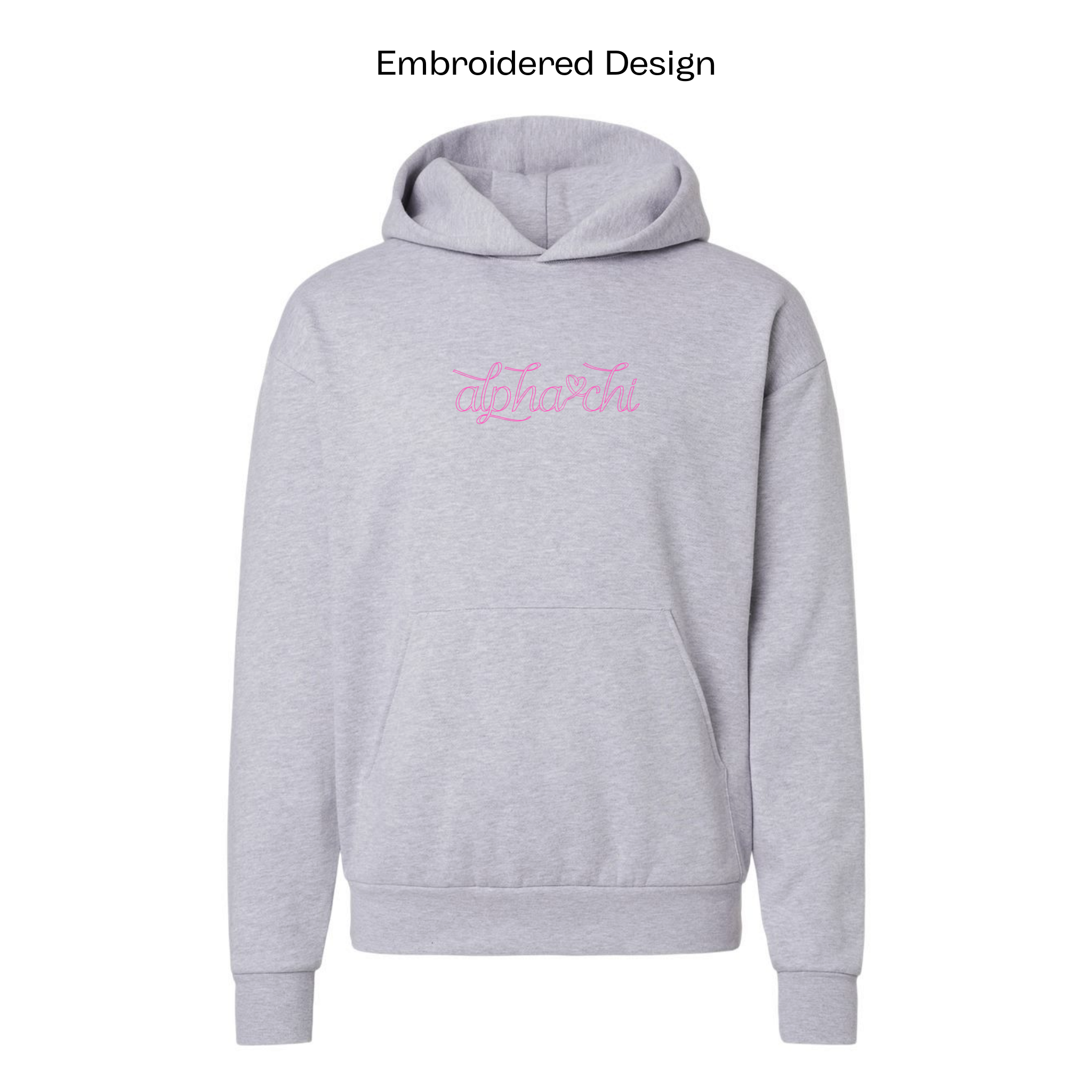 The Greek Co x @CorrineKuznik - Alpha Chi Bow Hoodie