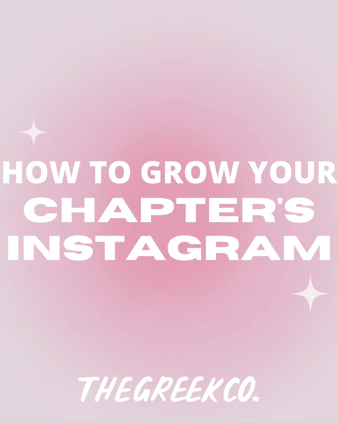How to Grow Your Chapter's Instagram - The Greek Co. Blog Post