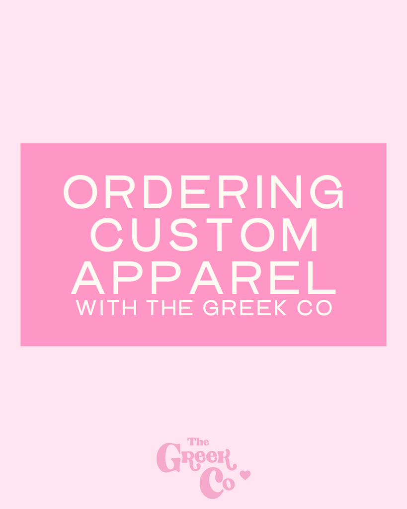 Custom Sorority Apparel: Show Off Your Greek Pride in Style with The Greek Co.
