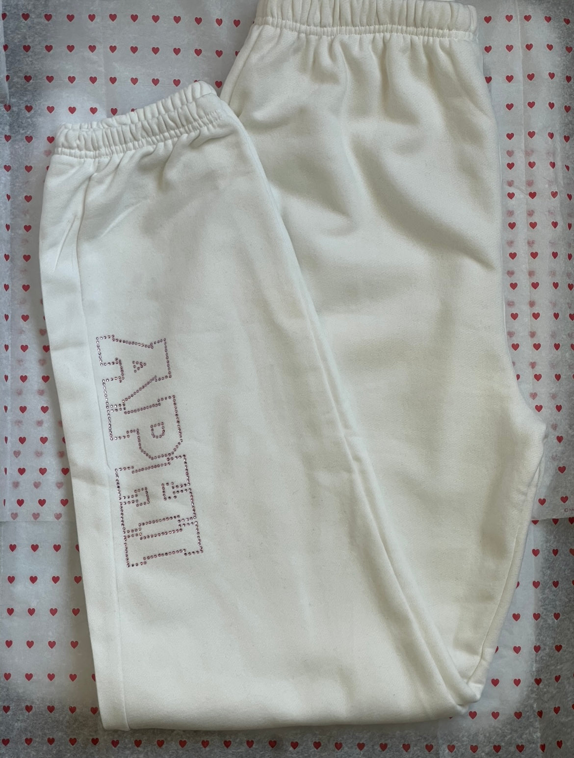 APHI Pink Rhinestone Pants