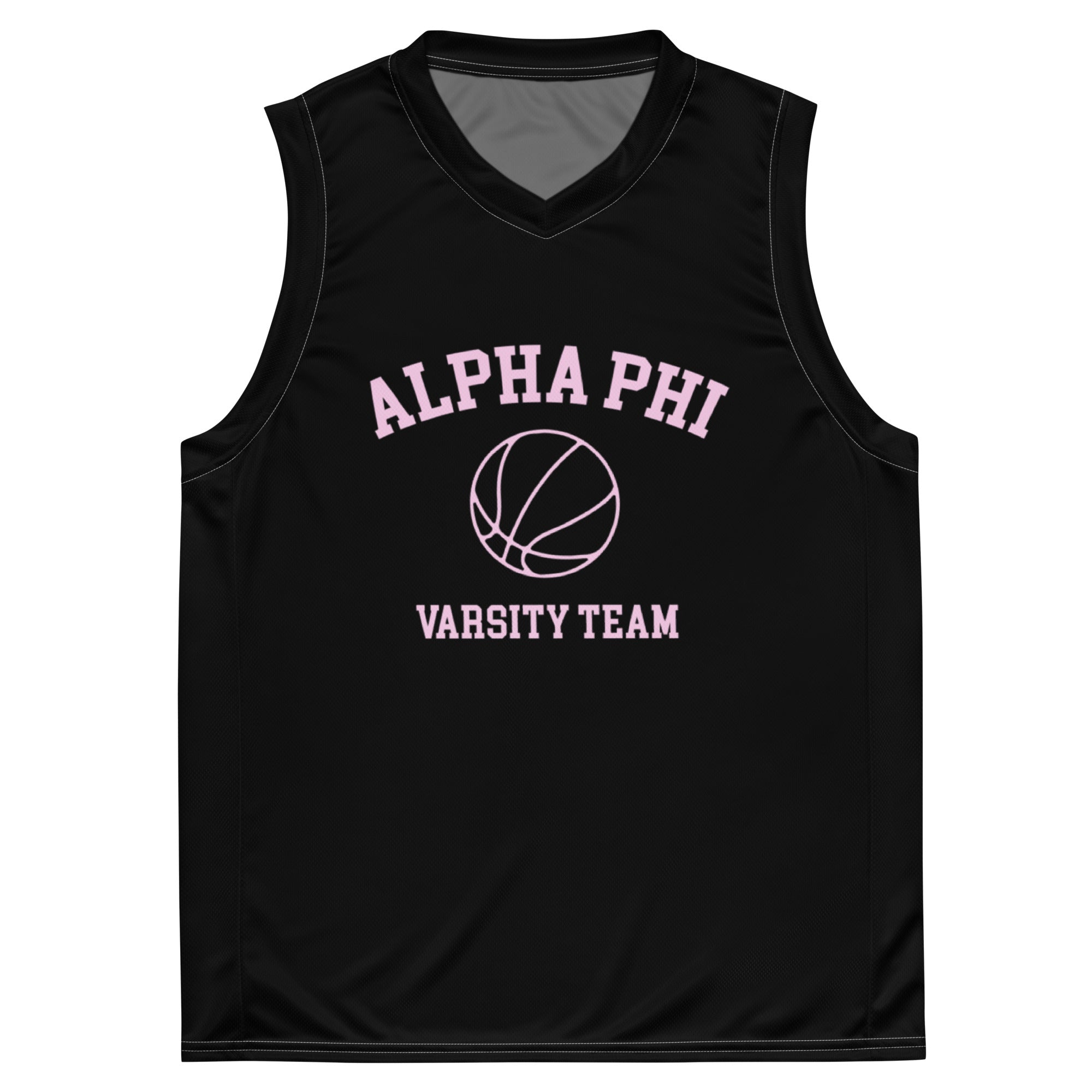 Alpha Phi Recycled unisex basketball jersey