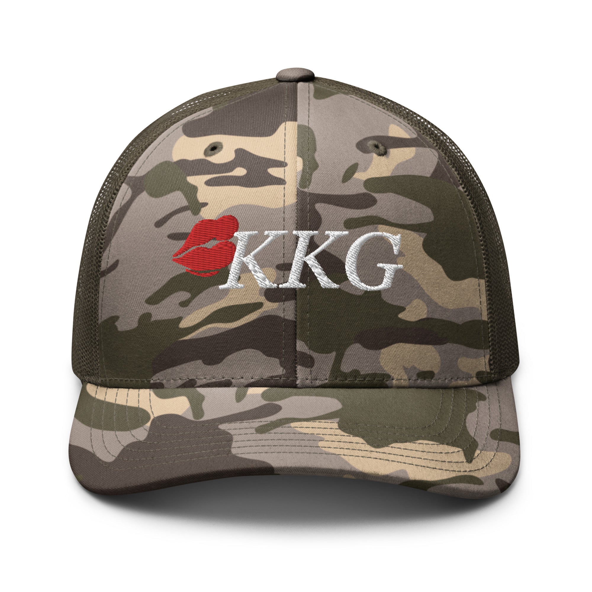 Kappa Kappa Gamma Camouflage trucker hat