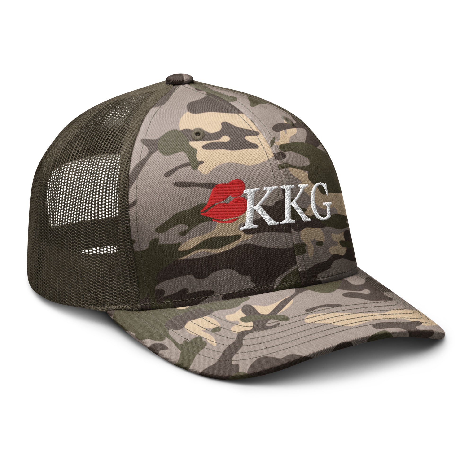 Kappa Kappa Gamma Camouflage trucker hat