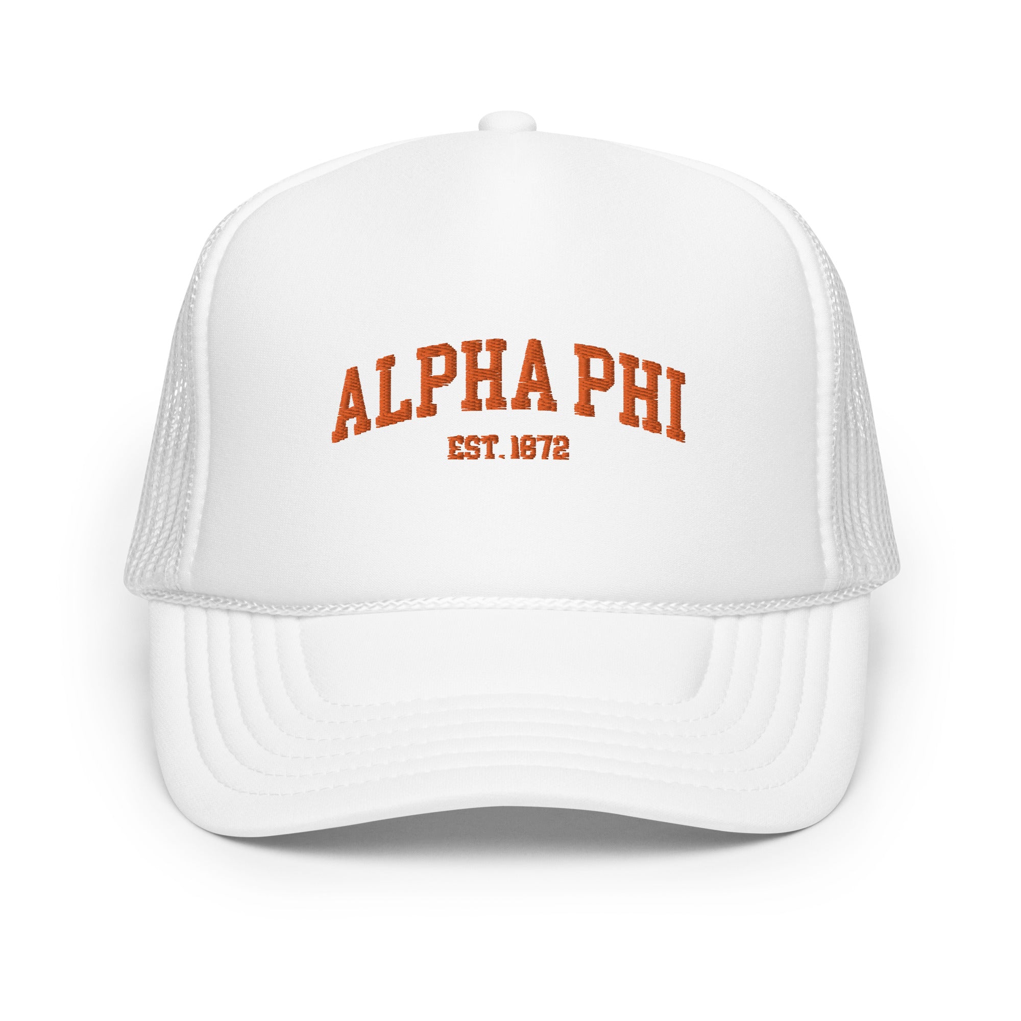 Alpha Phi Summer Foam trucker hat