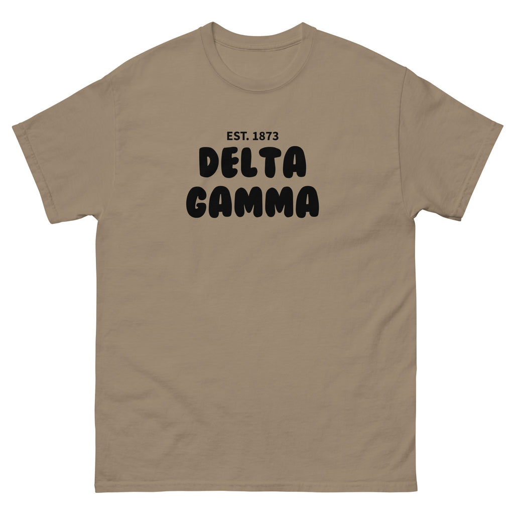 Delta Gamma EST. Unisex classic tee