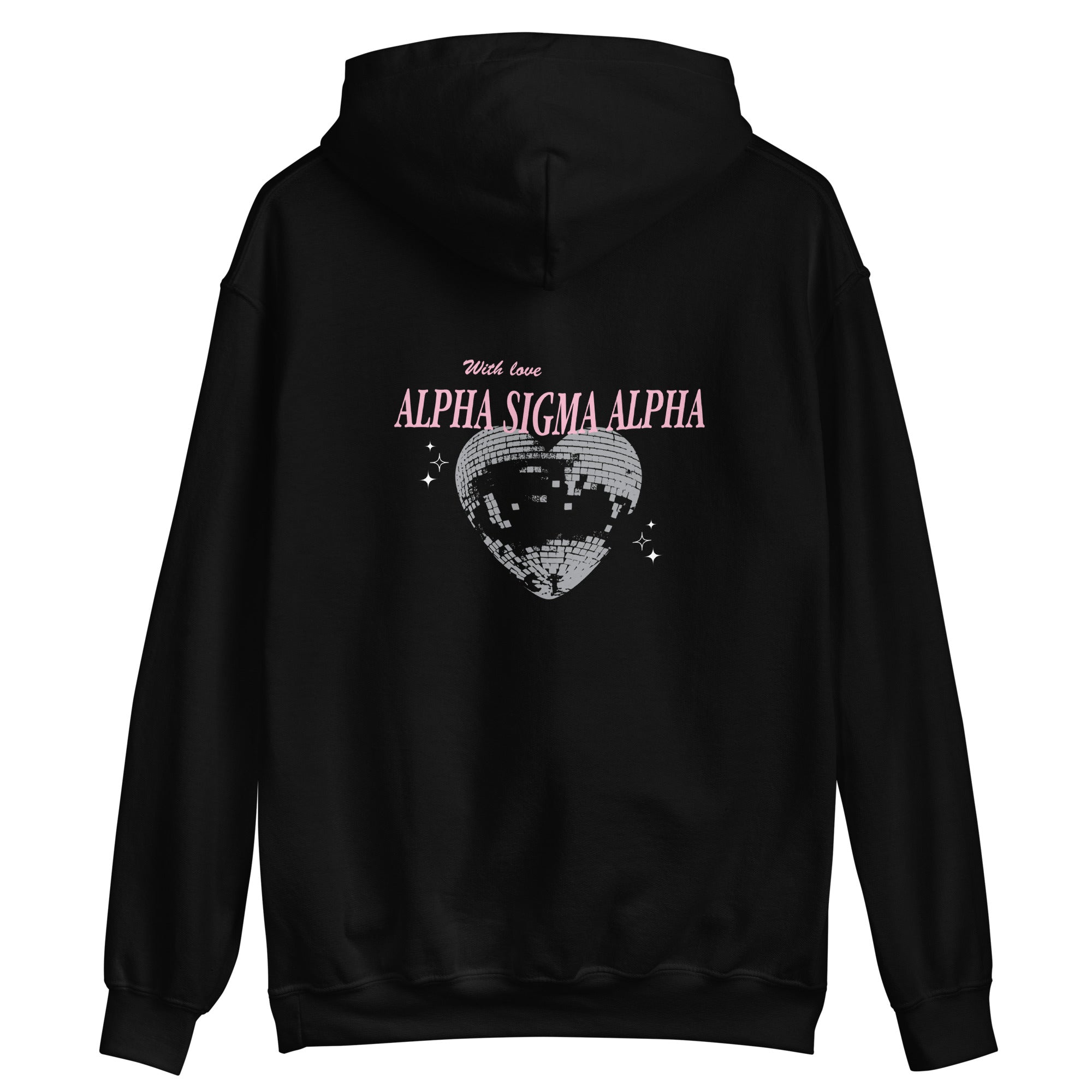 Alpha Sigma Alpha With Love Hoodie