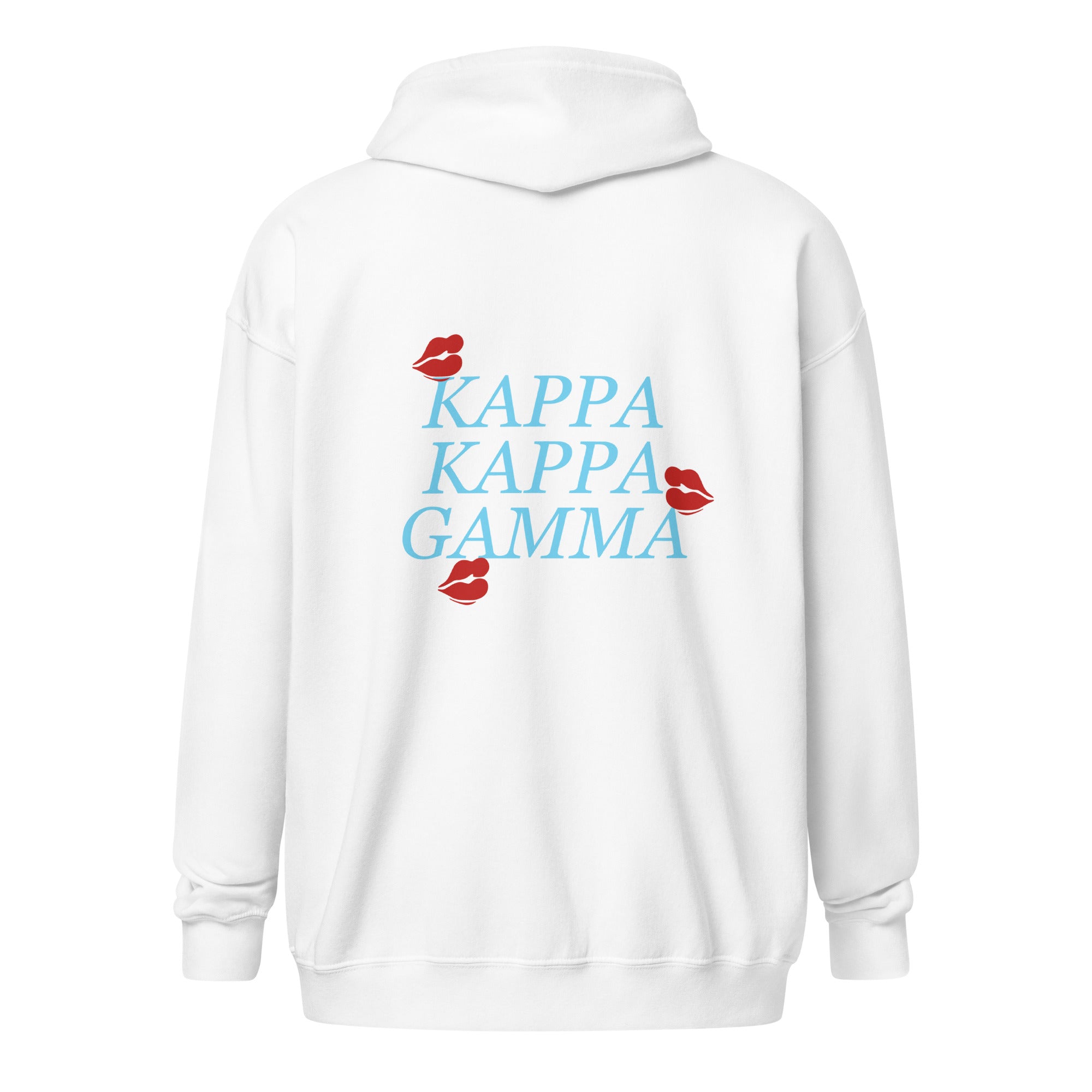 Kappa Kappa Gamma Loves Me Not zip hoodie
