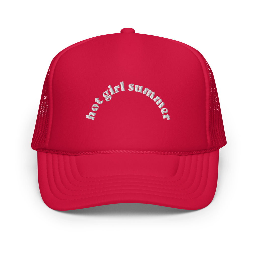 Hot Girl Summer Foam trucker hat