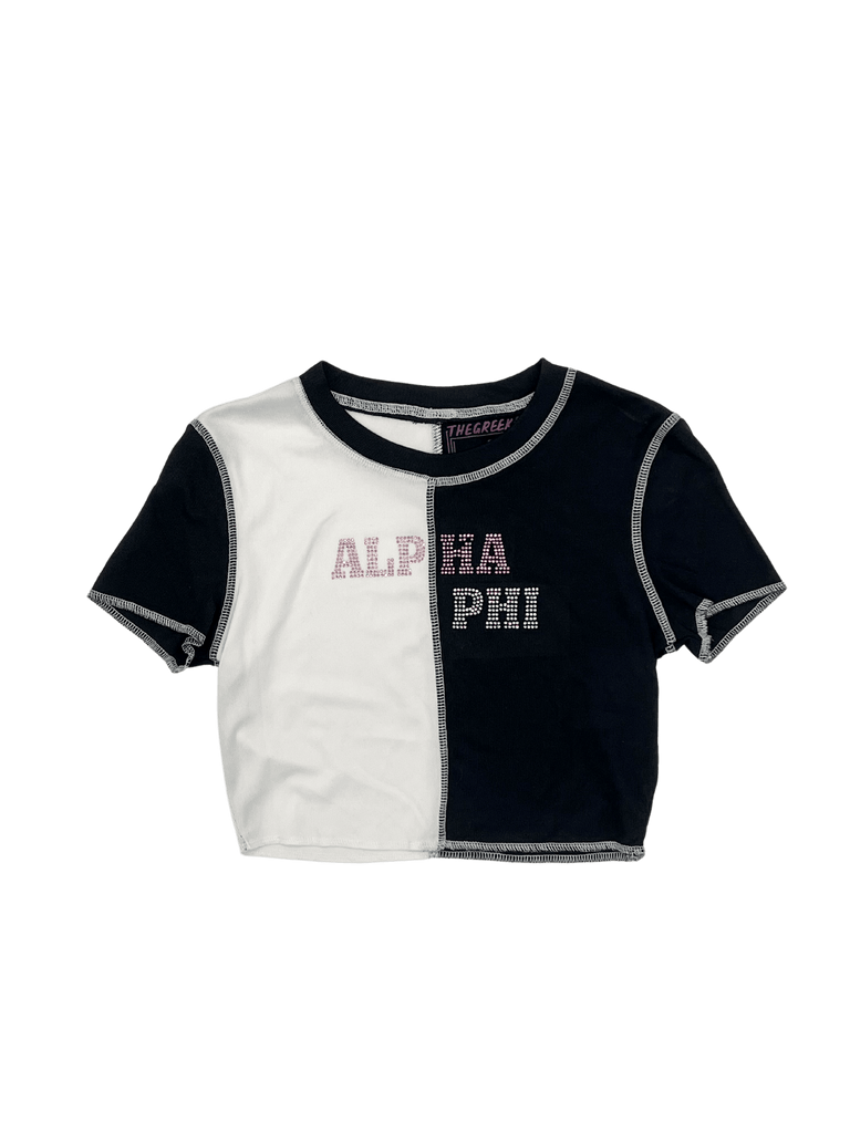 Contrast Tee - Alpha Phi