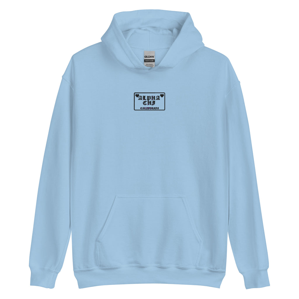Alpha Chi Omega Embroidered Unisex Hoodie