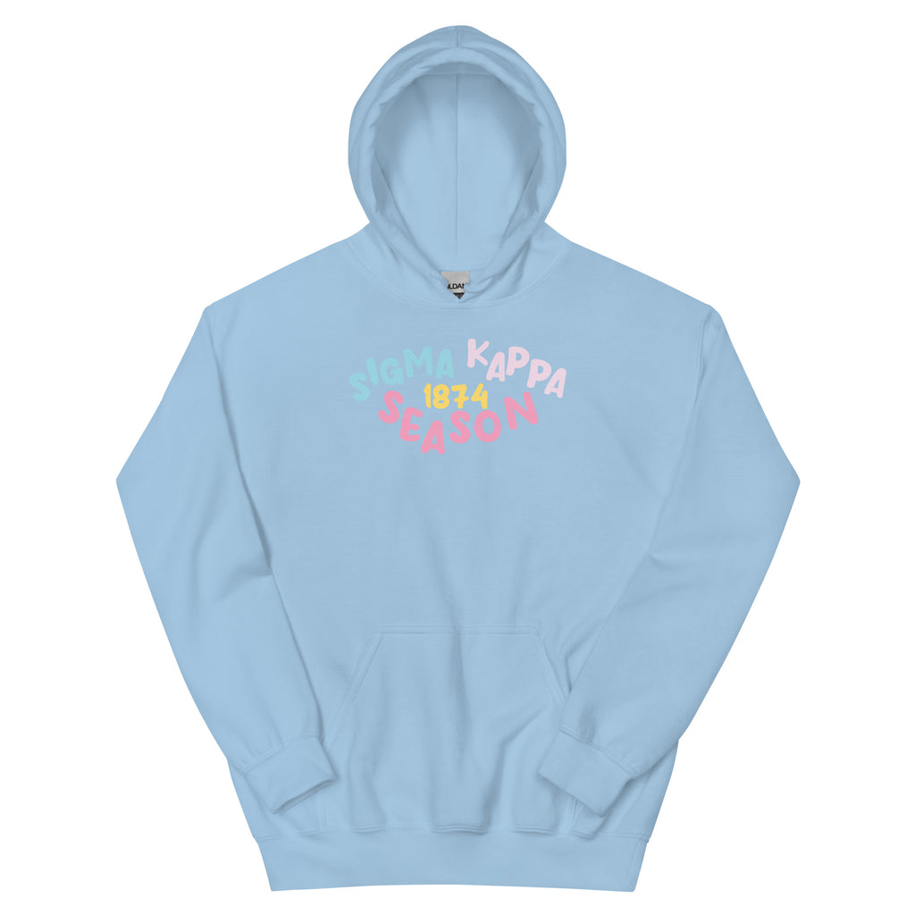 Spring Sigma Kappa Hooded Sweatshirt