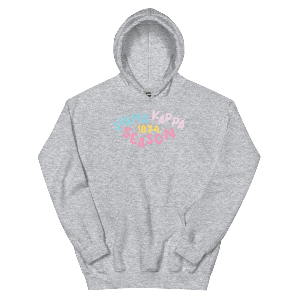 Spring Sigma Kappa Hooded Sweatshirt