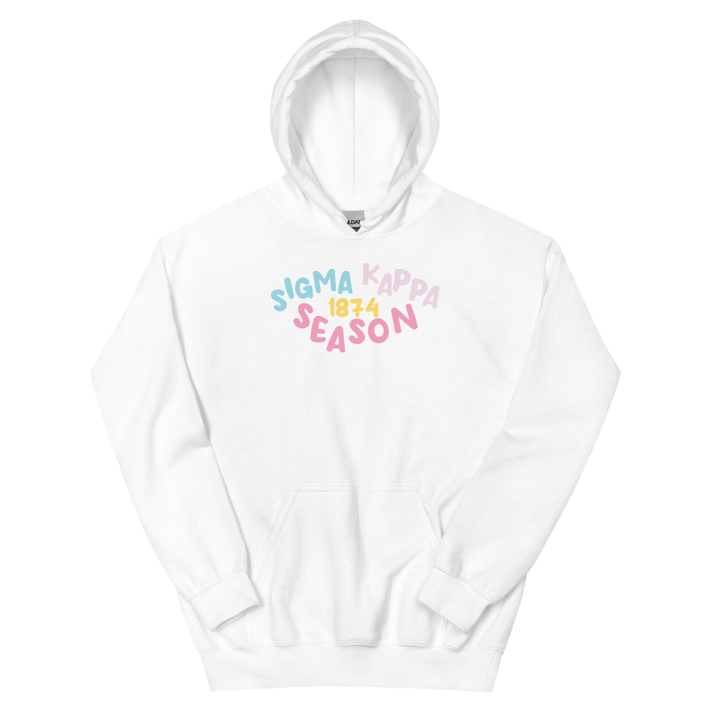 Spring Sigma Kappa Hooded Sweatshirt